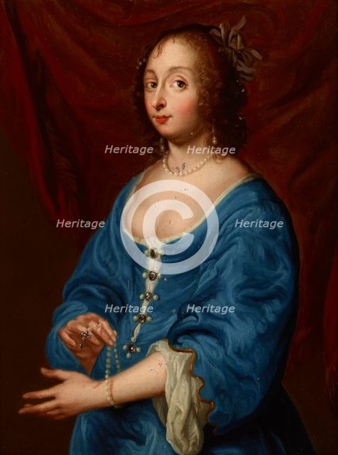 Portrait of Mary Ruthven (d.1649), Wife of Anthony van Dyck, 2nd half of 17th century. Creator: Unknown.