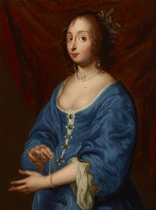 Portrait of Mary Ruthven (d.1649), Wife of Anthony van Dyck, 2nd half of 17th century. Creator: Unknown