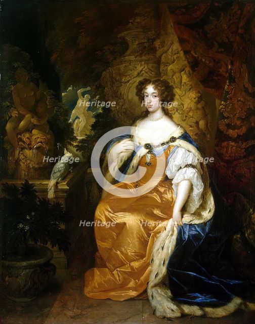 Portrait of Mary Stuart II, 1683. Creator: Gaspar Netscher.