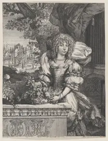 Portrait of Mary Stuart,.n.d., n.d.. Creator: Romeyn de Hooghe