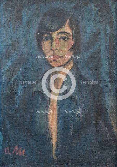 Portrait of Maschka Mueller, before 1925.