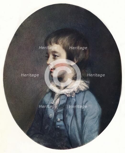 'Portrait of Master Bernard Astley', late 18th century, (1912). Artist: Daniel Gardner.