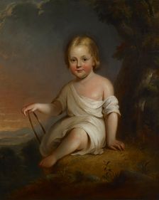 Portrait of Master Francis M. Jencks, c1848. Creator: Alfred Jacob Miller