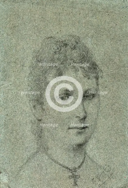 Portrait of Mette-Sophie Gad, ca 1873.