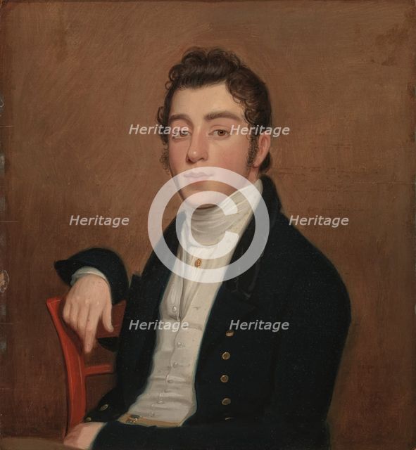 Portrait of Mendes Cohen, 1818. Creator: Joseph Wood.