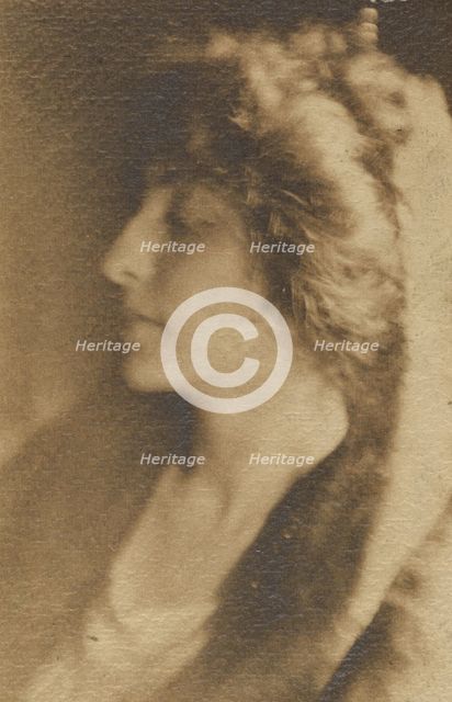 Portrait of Mercedes de Cordoba, 1902. Creator: Joseph Turner Keiley.