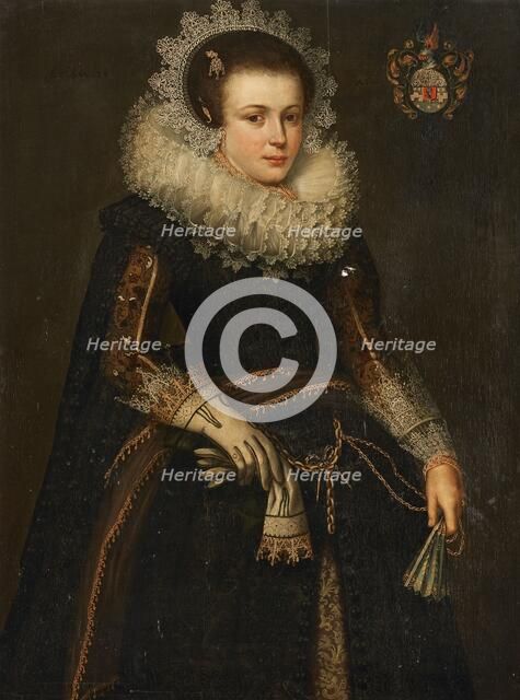 Portrait of Mertijntje van Ceters (1609-24), 1623. Creator: Anon.