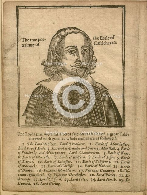 Portrait of Mervyn Tuchet, 2nd Earl of Castlehaven (1593-1631), 1642.
