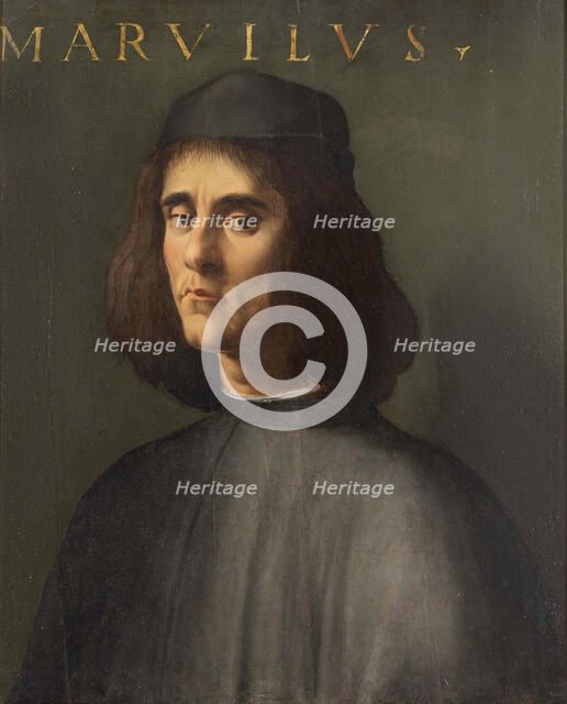 Portrait of Michael Tarchaniota Marullus, before 1521. Creator: Ghirlandaio, Ridolfo (1483-1561).