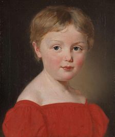 Portrait of Michaela Aagaard, probably 1832. Creator: Christian Albrecht Jensen
