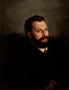 Portrait of Michal Balucki, c1890. Creator: Leonard Stroynowski