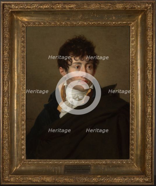 Portrait of Michal Bogoria Skotnicki (1775-1808), 1806. Creator: Francois-Xavier Fabre.