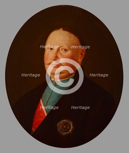 Portrait of Michal Colonna Walewski (1735-1806), Voivode of Sieradz, end of 18th century. Creator: Unknown.