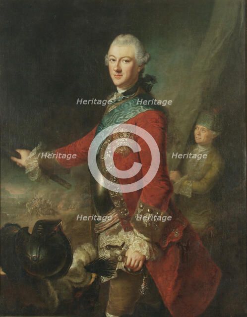 Portrait of Michal Kazimierz Oginski (1731-1799), Grand Hetman of Lithuania, c. 1755. Artist: Lisiewska, Anna Rosina (1713-1783)