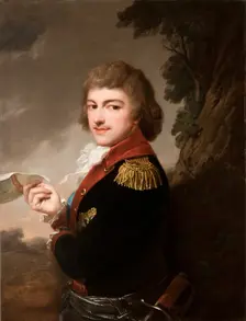 Portrait of Michal Kleofas Oginski, 1792-1793. Creator: Jozef Grassi