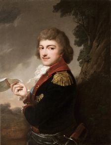 Portrait of Michal Kleofas Oginski, 1792-1793. Creator: Jozef Grassi
