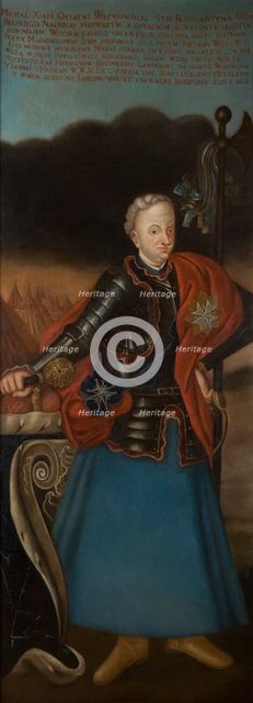Portrait of Michal Serwacy Wisniowiecki (1680-1744), Grand Hetman of Lithuania 1749-1756 Creator: Unknown.