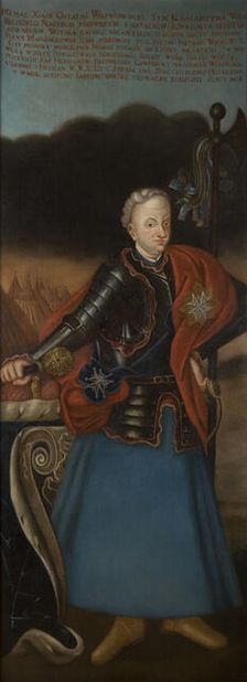 Portrait of Michal Serwacy Wisniowiecki (1680-1744), Grand Hetman of Lithuania 1749-1756 Creator: Unknown
