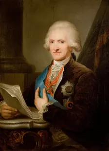 Portrait of Michal Wandalin Mniszech, end of 18th century. Creator: Marcello Bacciarelli