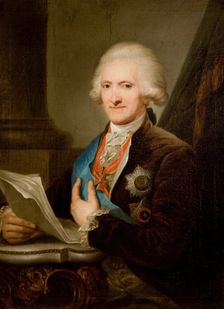 Portrait of Michal Wandalin Mniszech, end of 18th century. Creator: Marcello Bacciarelli