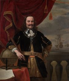 Portrait of Michiel de Ruyter (1607-1676), c1650s. Creator: Ferdinand Bol