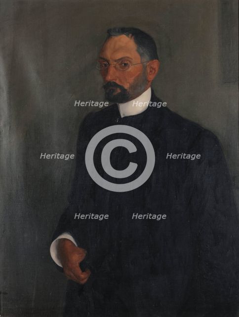 Portrait of Miguel de Unamuno (1864-1936), 1905. Creator: Losada, Manuel (1865-1949).
