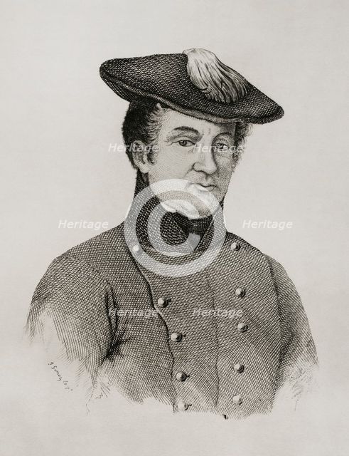 Portrait of Miguel Sancho Gómez y Damas (1785-1864), Spanish military, 1845.  Creator: Jose Gomez.