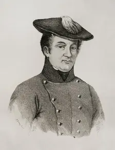 Portrait of Miguel Sancho Gómez y Damas (1785-1864), Spanish military, 1845. Creator: Jose Gomez