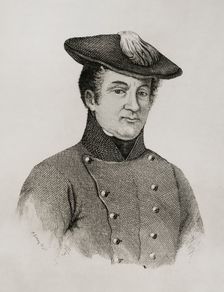 Portrait of Miguel Sancho Gómez y Damas (1785-1864), Spanish military, 1845. Creator: Jose Gomez