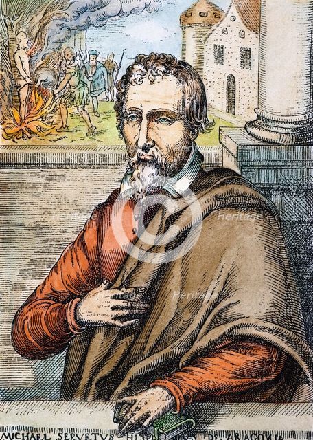 Portrait of Miguel Servet, Early 18th century. Artist: Anonymous  