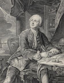 Portrait of Mikhail Vasilyevich Lomonosov (1711-1765)