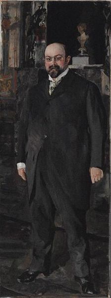 Portrait of Mikhail Abramovich Morozov (1870-1903), 1902. Creator: Serov, Valentin Alexandrovich (1865-1911)