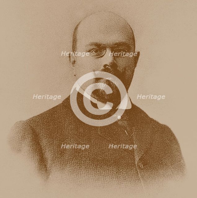Portrait of Mikhail Abramovich Morozov (1870-1903), . Creator: Anonymous.
