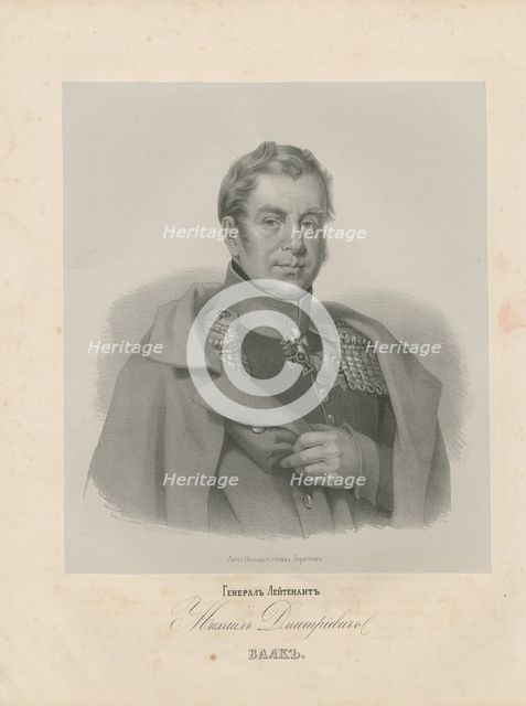 Portrait of Mikhail Dmitrievich Balk (1764-1818).