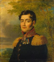 Portrait of Mikhail F. Naumov (1757-1823), 1824. Creator: Workshop of George Dawe
