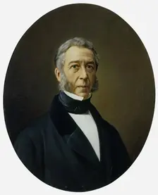 Portrait of Mikhail Golitsyn, 1865. Creator: Nikolay Nevryov