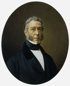 Portrait of Mikhail Golitsyn, 1865. Creator: Nikolay Nevryov