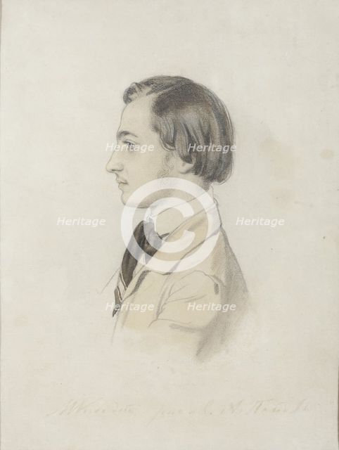 Portrait of Mikhail Konstantinovich Clodt Baron von Jürgensburg (1832-1902).