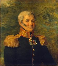 Portrait of Mikhail L. Treskin (1765-1839), 1824. Creator: Workshop of George Dawe