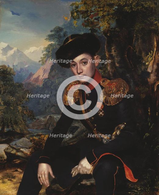 Portrait of Mikhail Leontievich Dubelt (1822-1900).