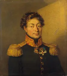 Portrait of Mikhail M. Volkov (1776-1820), 1822. Creators: George Dawe, Workshop of George Dawe
