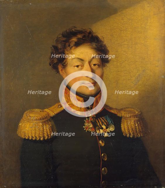 Portrait of Mikhail M. Volkov (1776-1820), 1822. Creators: George Dawe, Workshop of George Dawe.