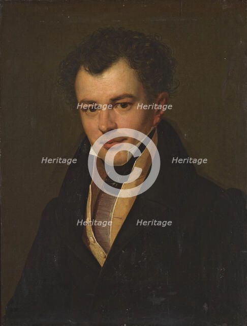 Portrait of Mikhail Matveevich Cherkasov, c. 1827. Creator: Kiprensky, Orest Adamovich (1782-1836).