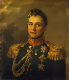 Portrait of Mikhail S. Vorontsov (1782-1856), 1822. Creator: George Dawe