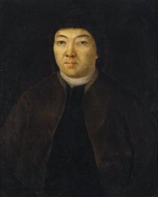 Portrait of Mikhail Serdiukov, 18th century. Creator: Unknown