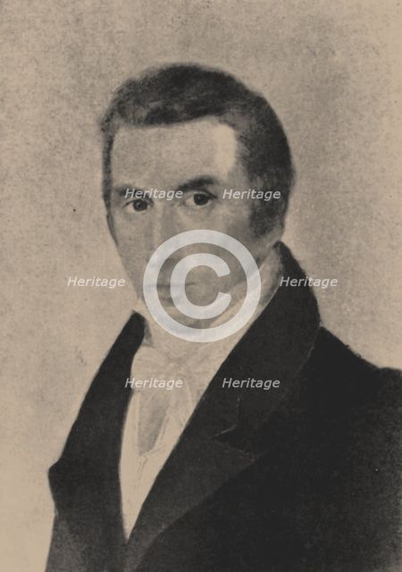 Portrait of Mikolaj Chopin (1771-1844), the Composer's Father, 1829.