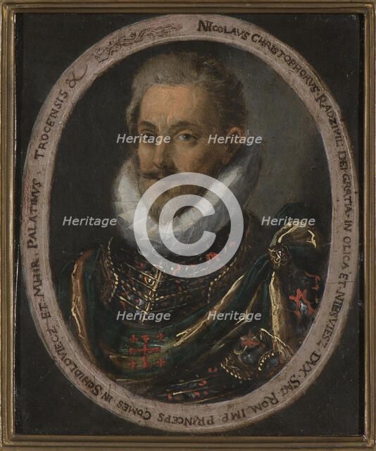 Portrait of Mikolaj Krzysztof Radziwill (1549-1616), Early 17th cen.. Creator: Anonymous.