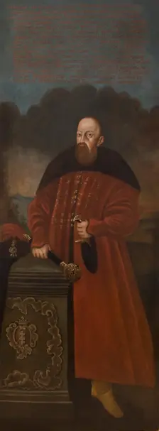 Portrait of Mikolaj Potocki "Bearpaw" (ca. 1593-1651), Grand Hetman of the Crown, 1749-1756. Creator: Unknown