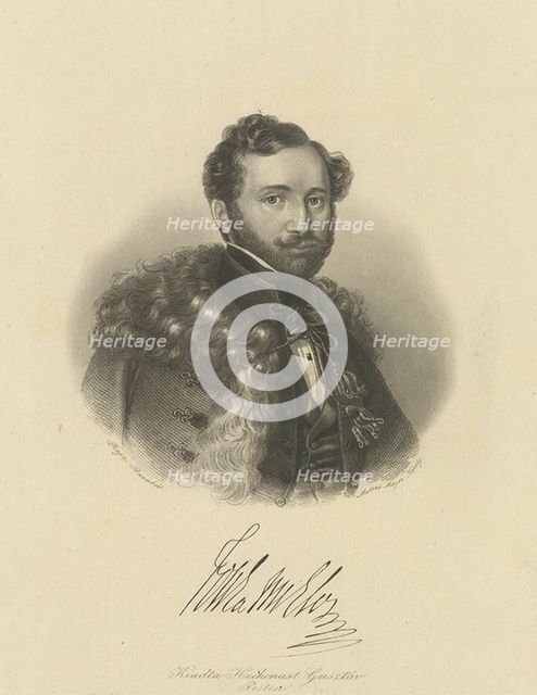 Portrait of Miklós Jósika (1794-1865), 1820s.