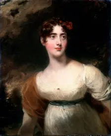 Portrait of Milady Emily Harriet Wellesley-Pole (Lady Raglan) 1814. Artist: Thomas Lawrence